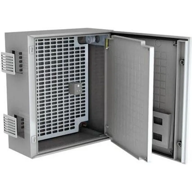Schneider Electric Thalassa PLM Werkstattschrank, Wandbox mit einfacher Tür, IP66, grau, 308x255x160mm