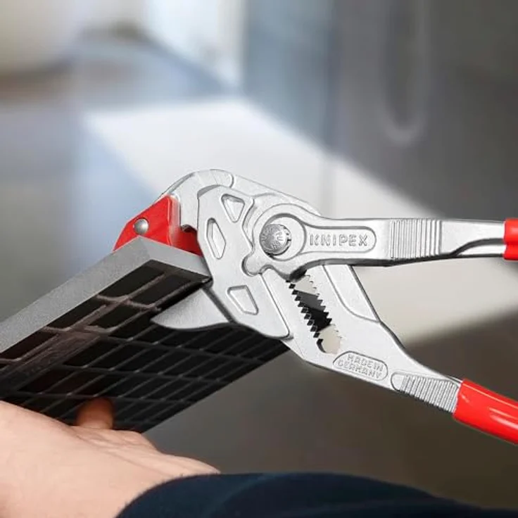 KNIPEX 91 13 250 Fliesenbrechzange mit Kunststoff überzogen verchromt 250 mm – Bild 5