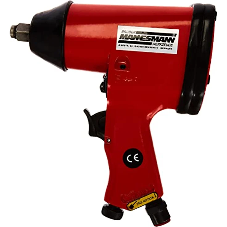 Brüder Mannesmann 1503 Druckluft-Schlagschrauber Werkzeugaufnahme: 1-2'' 12.5 mm Außenvierkant Drehmoment max.: 320 Nm inkl – Bild 4