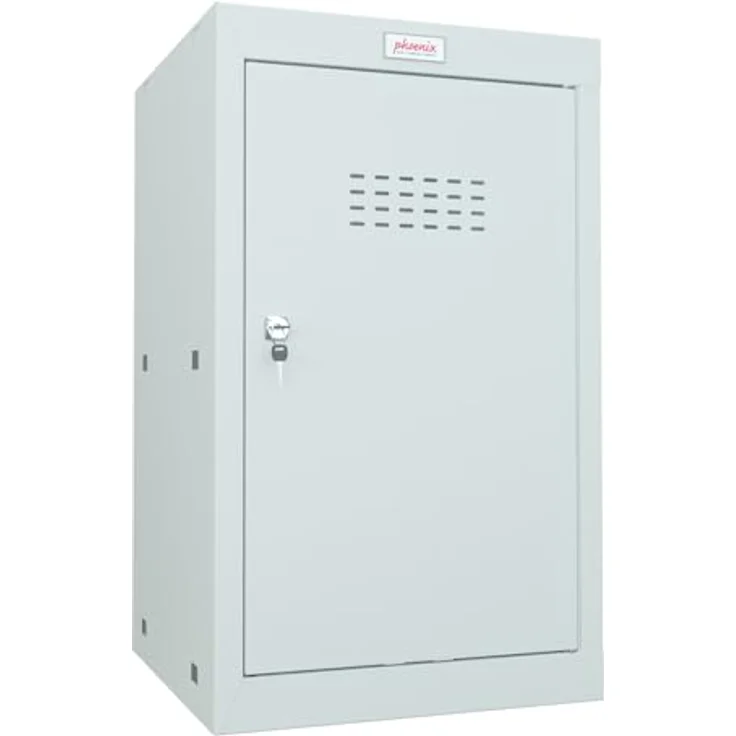 Phoenix CL0644GGK Cube Locker, Schließfach mit 87L Volumen, grau, modular und stabil – Bild 1