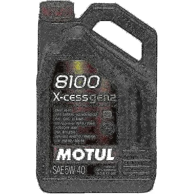 Motul Motoröl 8100 X-Cess Gen2 5W40 Motor Oil Motorenöl Schmieröl 5L 109776 – Bild 1