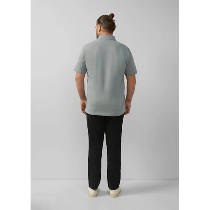 s.Oliver Poloshirt mit Logostickerei, Baumwolle, weich auf der Haut, hüftlang – Bild 8