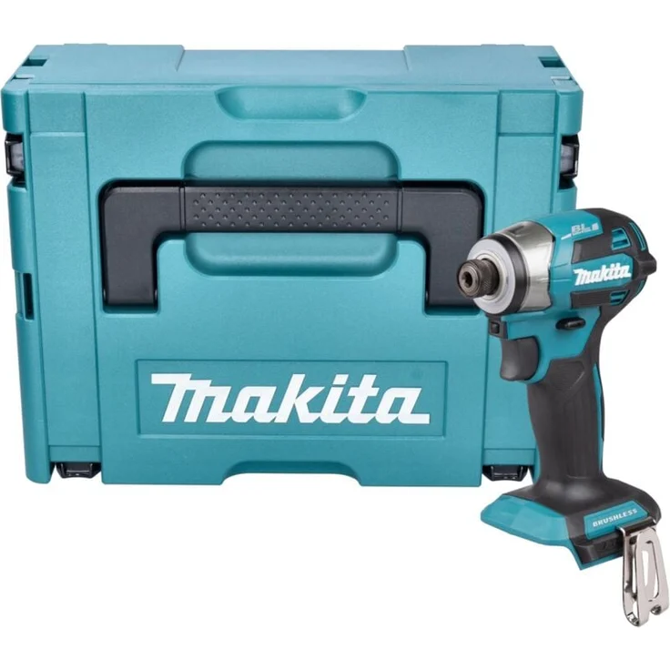 Makita DTD 173 ZJ Akku Schlagschrauber 18 V, 180 Nm, 1/4" Brushless, inkl. Makpac, ohne Akku, ohne Ladegerät