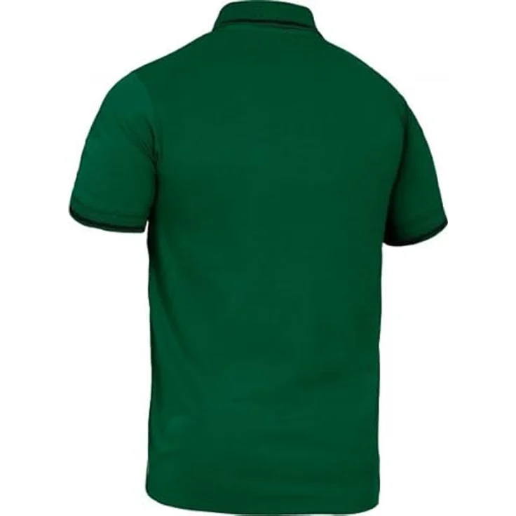 Leibwächter Flex-Line Herren Poloshirt, Polo mit Kontraststreifen, blickdichtes Gewebe, 50 % Baumwolle, 50 % Polyester, blau – Bild 2