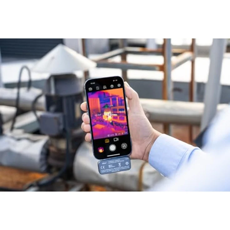 Fluke iSee, Wärmebildkamera für Android-Smartphones, 256 x 192 Pixel, Temperaturbereich bis 550 °C – Bild 5