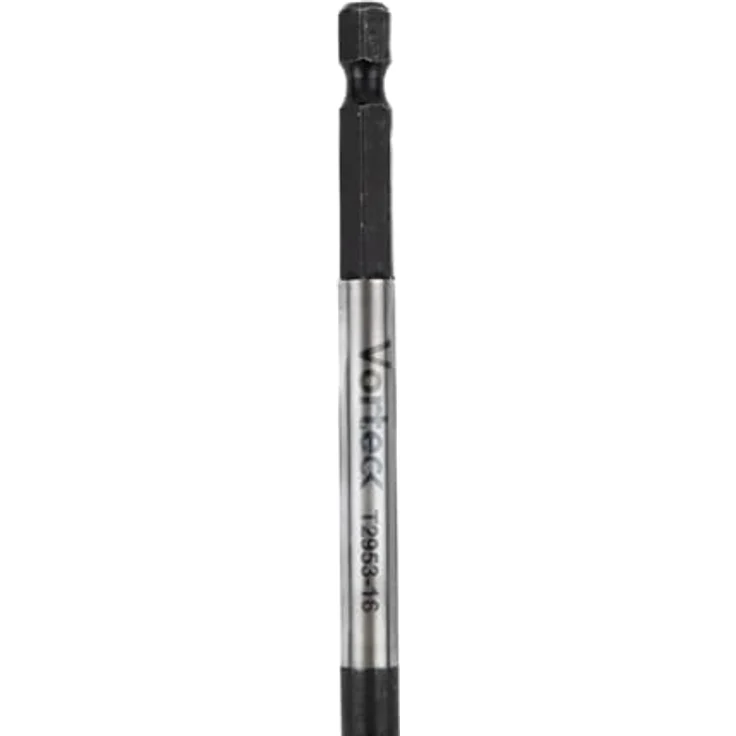 C.K Tools Vorteck Flachfräsbohrer 16 mm x 152 mm, Selbstziehende Gewindespitze, 1/4 Zoll Hex Quick Lock Schaft, Carbonstahl, für Holz und Kunststoff, CK T2953-16 – Bild 2