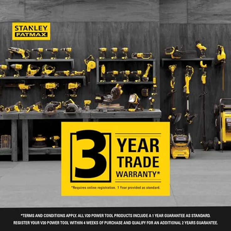 Stanley FatMax SFMCD750B, Winkelbohrmaschine mit 1950 min-1, 45 Nm Drehmoment, ergonomischem Design und LED-Licht – Bild 11