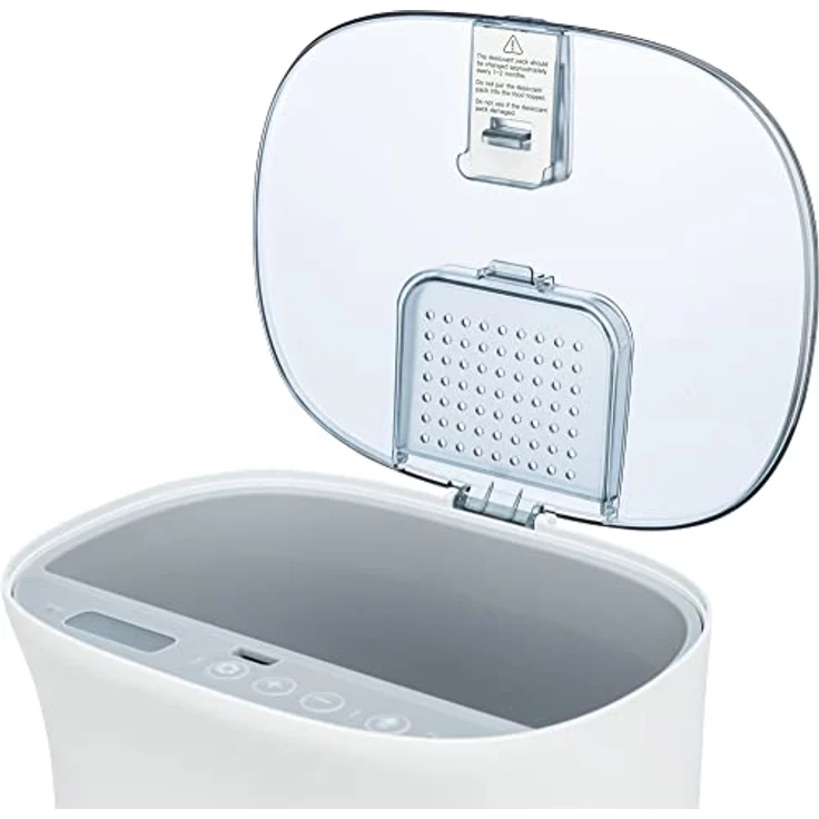 Trixie Futterautomat TX8 2.0, 4.5 l, Weiss/Grau (4.50 l), Futternapf – Bild 5