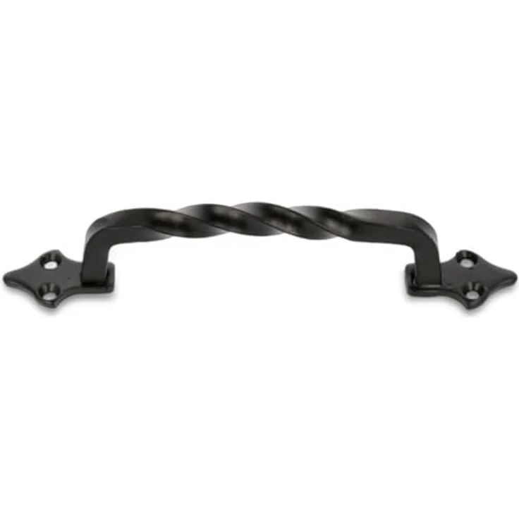 Amig Möbelgriff Modell 1002, 130 mm, mattschwarz, robuster Stahlgriff mit einfacher Installation – Bild 1