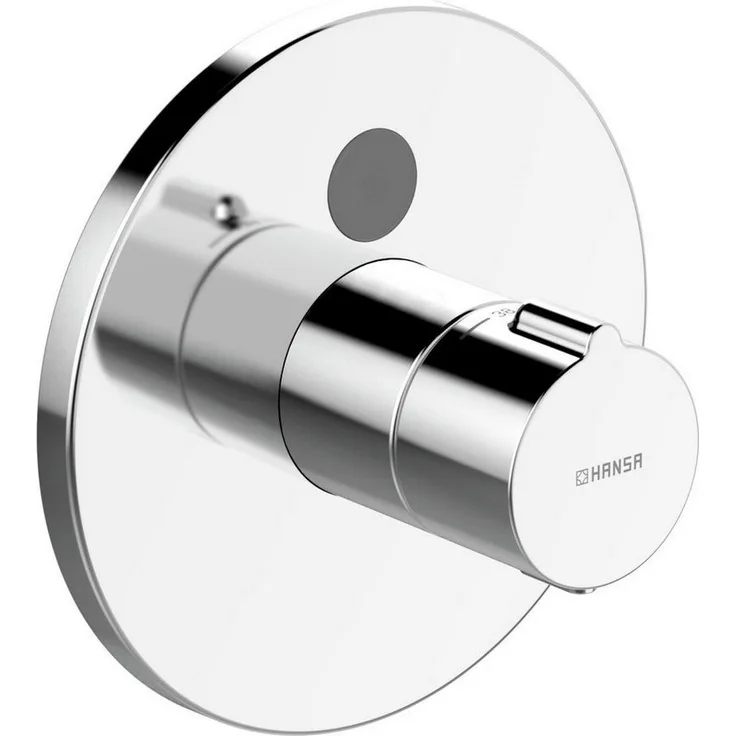 HANSA Hansaelectra Brausethermostat, Fertigmontageset mit berührungsloser Temperaturregelung und Sicherheitssperre, G1/2