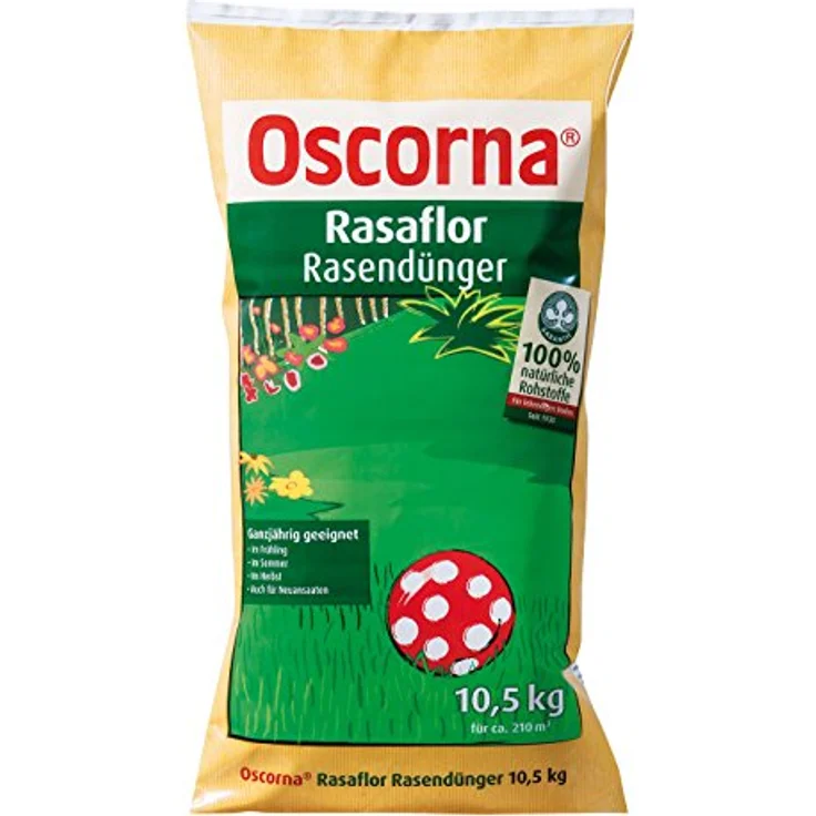 Oscorna Rasaflor Rasendünger, 10,5 kg – Bild 2