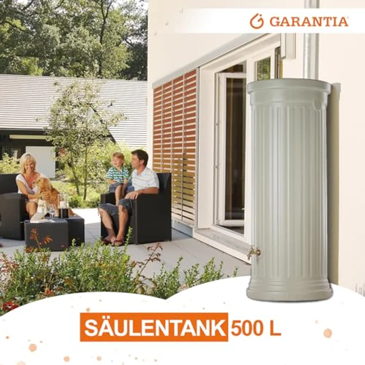 Garantia Säulentank 500 Liter - sandbeige – Bild 3
