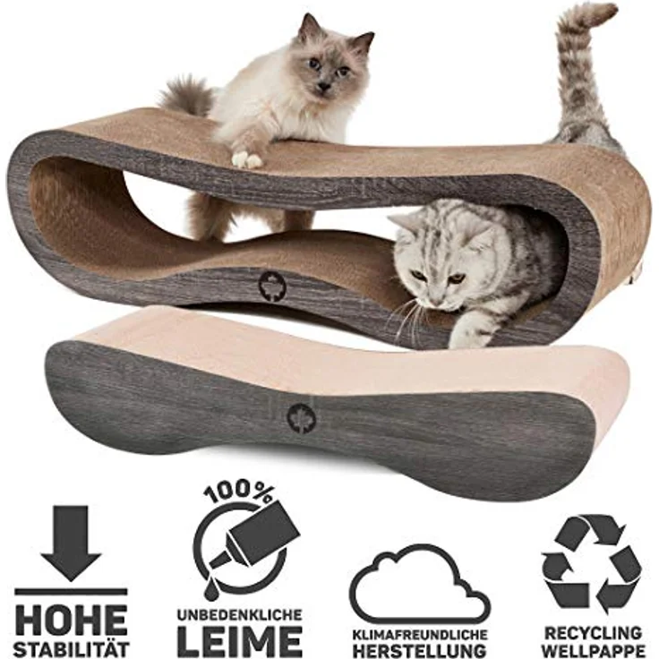 CanadianCat Orbit und Satellite (2.30 cm, Dunkelgrau), Katzenbaum – Bild 2