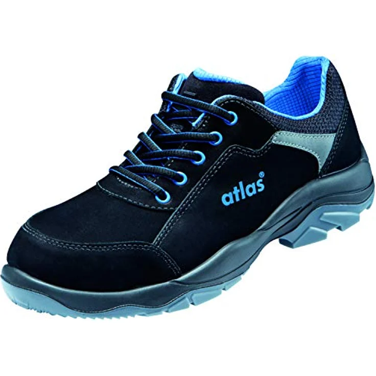 Atlas Halbschuh alu-tec 62 ESD S2, Weite 10, Größe 38, atmungsaktives Nubukleder, INNOFLEX SYSTEM – Bild 2