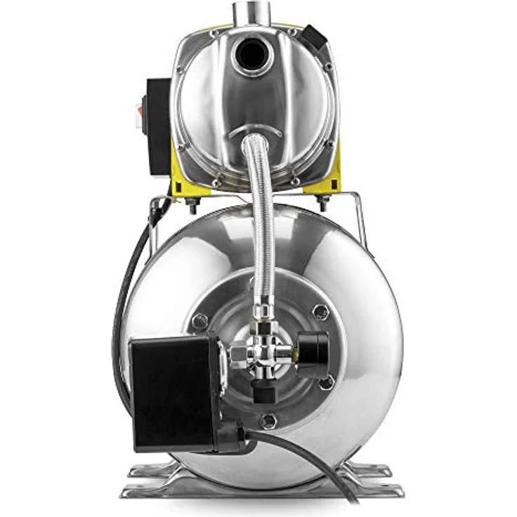 TROTEC Hauswasserwerk TGP 1025 ES ES, Pumpe 3300 l/h, 1000 W, 30 m Förderhöhe, Edelstahl, Auto-Restart, Auto-Stop, für Brauchwasserversorgung und Bewässerung – Bild 2