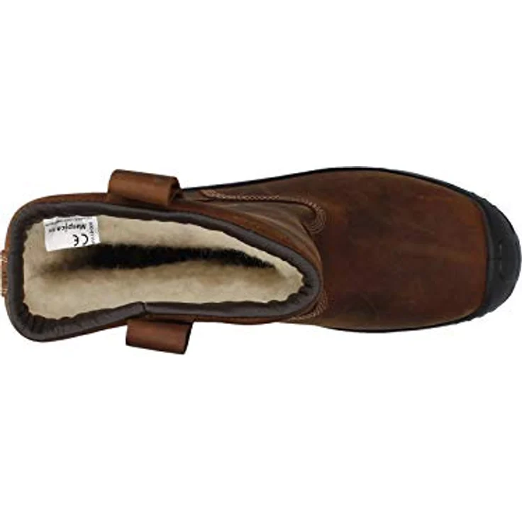 SIXTON MONTANA OUTDRY S3, Sicherheitsschuhe aus gefettetem Wildleder, braun, Gr. 44, mit Thinsulate-Isolierung und rutschfester PU/PU-Sohle – Bild 5