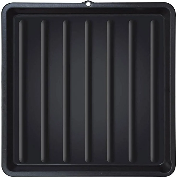 ToCi Grillrost Reiniger-Set | Reinigungs-Wanne aus Kunststoff 67x67 cm + Grillbürste 30x17 cm Grill-Zubehör – Bild 3