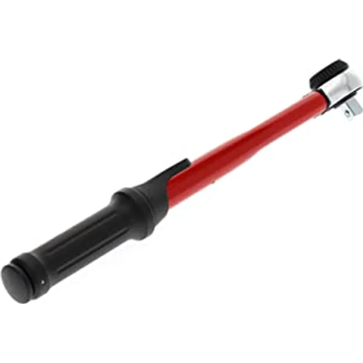 GEDORE red Drehmomentschlüssel für Links- und Rechtsgewinde, 1-2 Zoll, 20-100 Nm, Stahlrohr, Rot-Schwarz – Bild 3