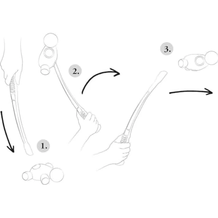 Hunter Tierbedarf FLINGERZ Wurf-Hundespielzeug Furry Hase mit Squeaker, 59 cm, waschbar bei 30°C – Bild 4