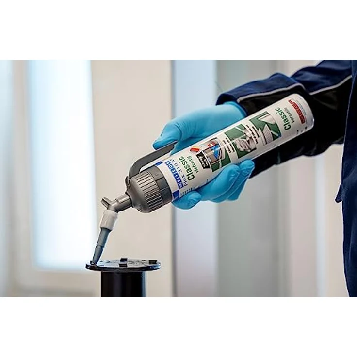 WEICON Flex 310 M Classic MS-Polymer schwarz | 200 ml im Presspack Kleb-und Dichtstoff, UV- und witterungsbeständig, für nasse Untergründe geeignet – Bild 2