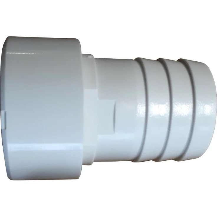 Waterman Schlauchtülle zum Kleben, PVC-U, Durchmesser 50 auf 38 mm, hohe Druckbeständigkeit bis 16 bar