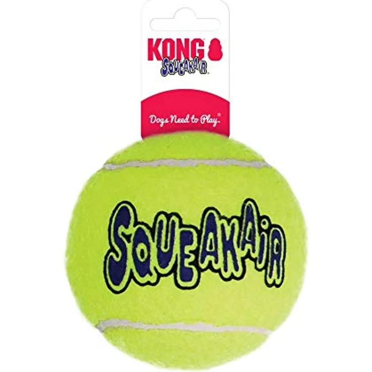 Kong Air Dog Squeaker Tennis Ball X-Large - 1 Pack - Pack of 4 – Bild 3