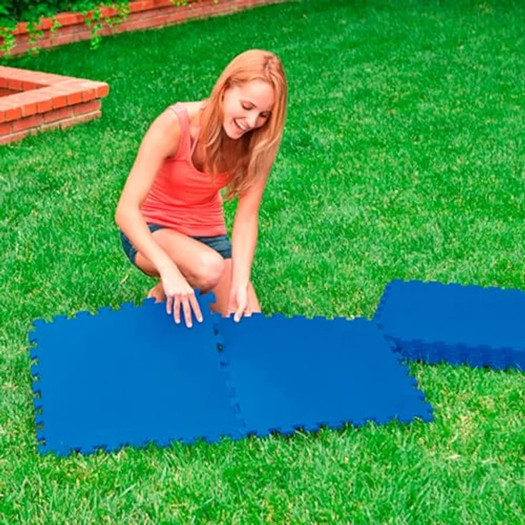 Intex Interlocking Padded Floor Protector - Bodenschutz für Pools - 8 Stück - 1.9 m² – Bild 2