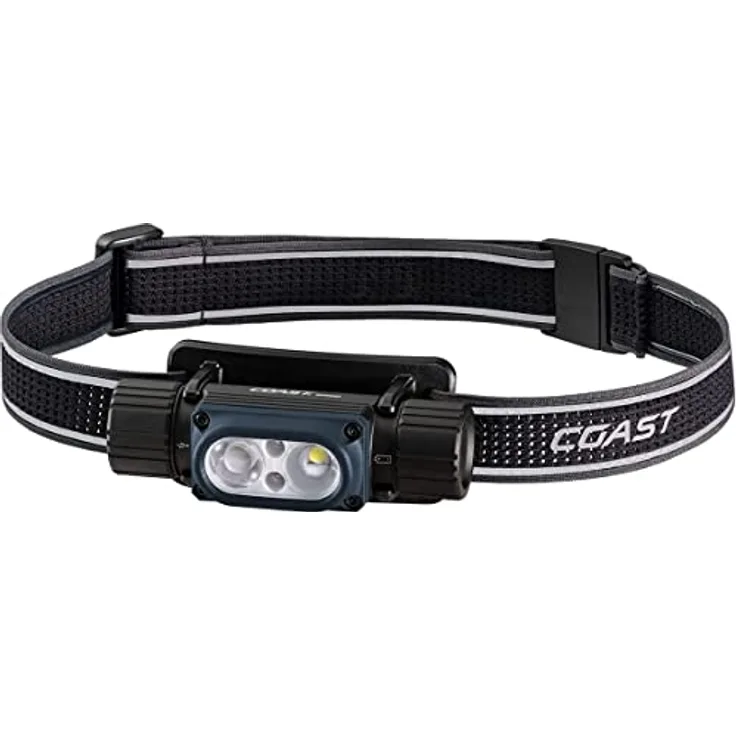 Coast WPH30R wasserdichte wiederaufladbare Stirnlampe, 1000 Lumen