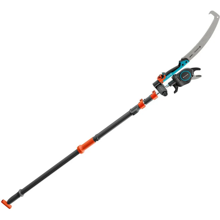 GARDENA Baumschere StarcutPro L Set, Teleskopierbar von 175 cm bis 400 cm, abwinkelbarer Schneidkopf – Bild 1
