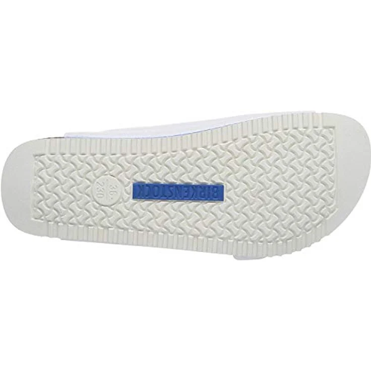 BIRKENSTOCK Professional Arizona - zuecos de Material sintético Unisex, Blanco - Blanc (White Ls White/Blue), 43 – Bild 4