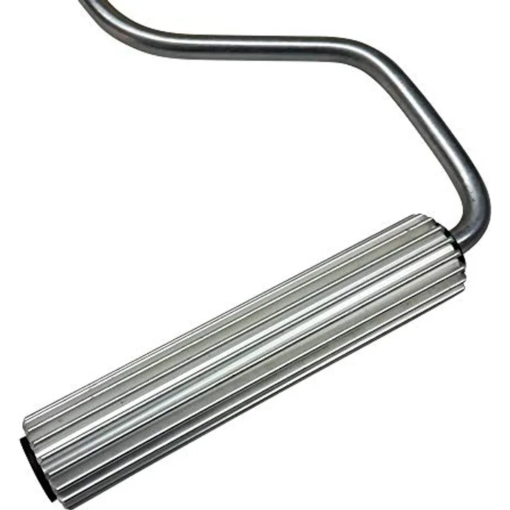 DD Composite Lackroller Langrillen Entlüftungsroller für faserverstärkte Nasslaminate, 21x100mm, aus Aluminium mit hoher Beständigkeit gegen Reinigungsmittel