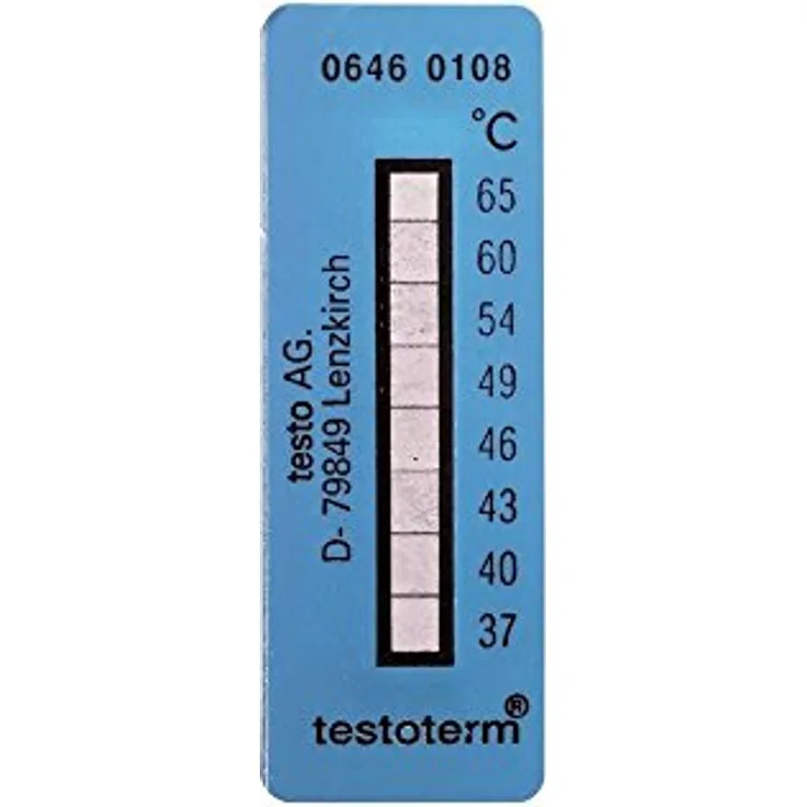 Testo testoterm Temperaturmessstreifen 37 bis 65°C Inhalt10St.