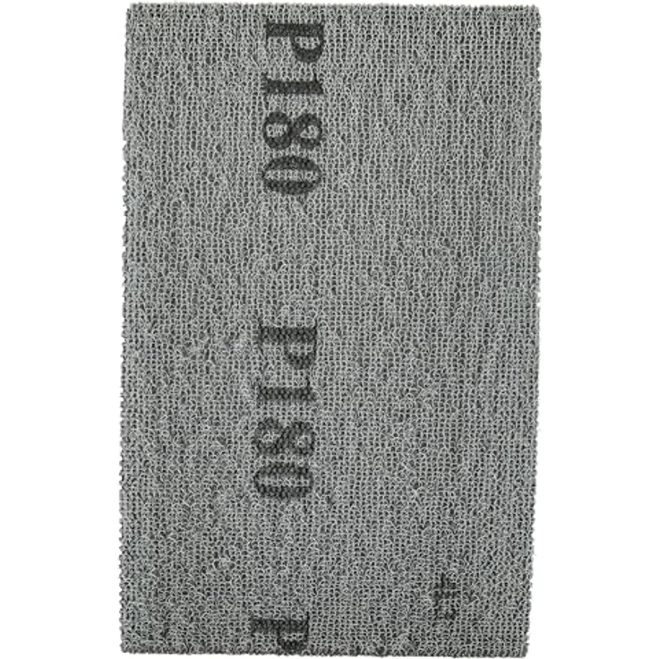 Makita Netzschleifmittel 80x130 mm A180, mittlere Körnung aus weißem Aluminiumoxid mit Klett-Aufnahme – Bild 2