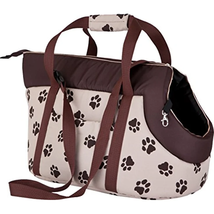 Hobbydog DOGGY Hobbydog TORBWL4 Hundetasche Tragetasche für kleine Tiere, schmutz- und fleckenabweisend, waschbar, 32 x 30 x 50 cm, beige – Bild 1