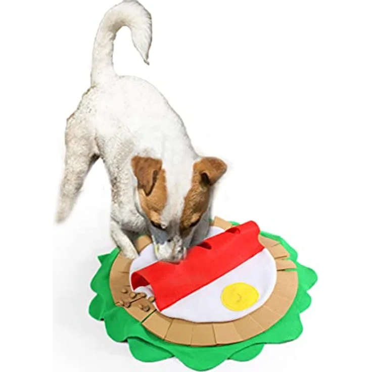 PETGARD Schnüffelteppich Schnüffelmatte Spielteppich rund ca. 54 cm Suchspiel für Hunde - Preisvergleich