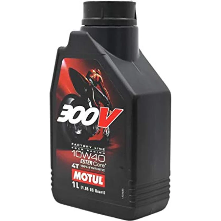 Motul 104118 300V 4T Factory Line Road Racing, 10 W-40, 1 L, 221x117x63.5 – Bild 3
