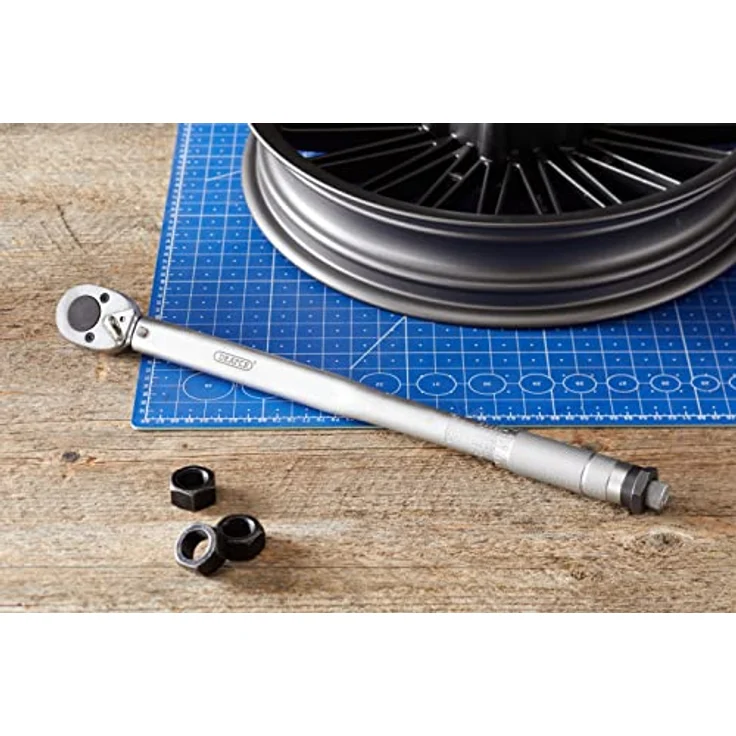Draper Tools Drehmomentschlüssel Vierkant Knarre 1-2'' Silber 30357 – Bild 8