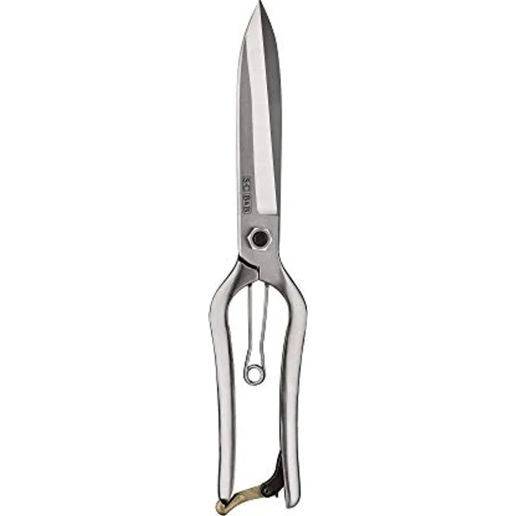 Burgon & Ball Sophie Conran Formschnittschere mit Messing-Sicherheitsschloss, 28 cm Länge