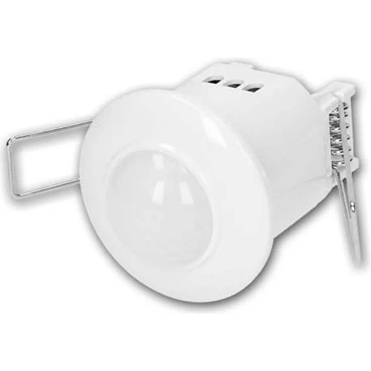 Orno Bewegungsmelder Mini Decken-Einbau IR-Bewegungsmelder OR-CR-283, 360° Erfassungswinkel, Reichweite 6m, einstellbare Schaltschwelle und Schaltzeit, IP20, weiß – Bild 1