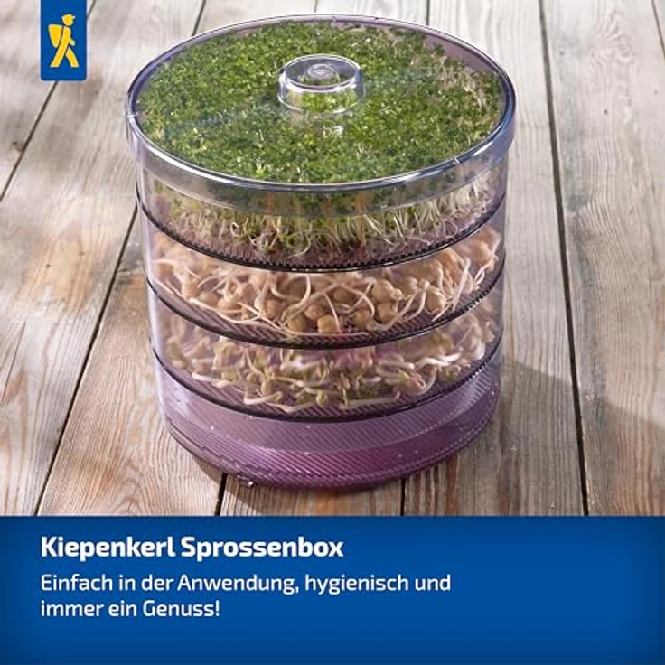 Kiepenkerl Kiepenkerl Keimsprossenbox Profi-Line - Preisvergleich – Bild 4