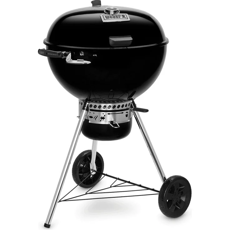 Weber Master-Touch Premium SE E-5775 BLK EU, Schwarz Ø 57 cm Grillfläche Holzkohlegrill – Bild 2