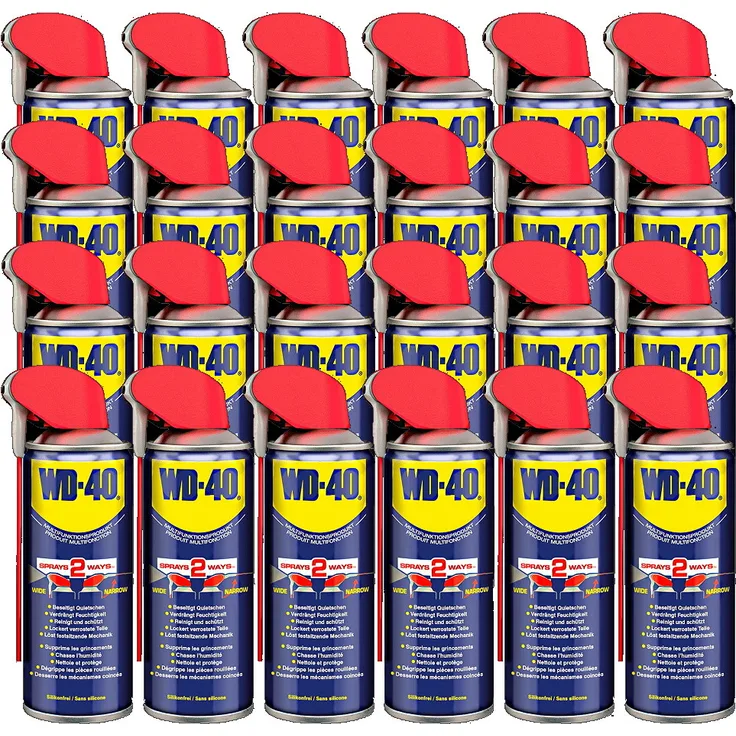 24x WD-40 WD40 Smart Straw Multifunktionsöl 24er Pack - Spray - Rostlöser 400ml
