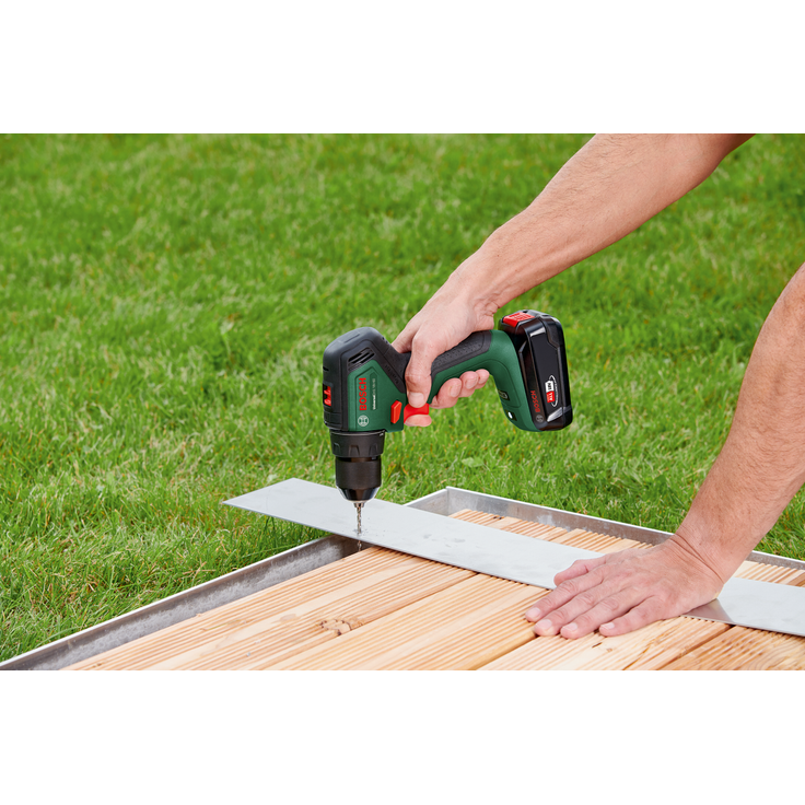 Bosch UniversalDrill 18V-60 06039D7001 Power for All 18V Akku-Bohrschrauber 1 x 2 Ah mit Akku mit Ladegerät mit Tragekoffer – Bild 7