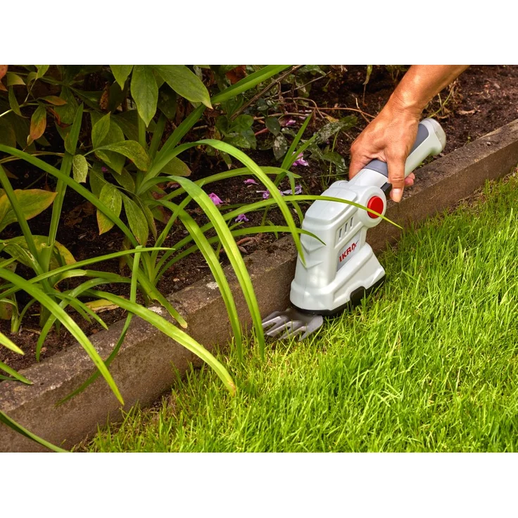 Ikra Akku Gras- und Strauchschere IGBS 3 6 USB – Bild 5