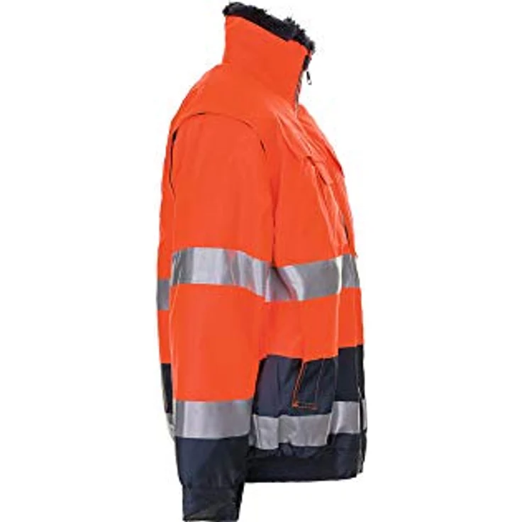 Warnschutz Comfortjacke orange/marine Größe XL – Bild 2