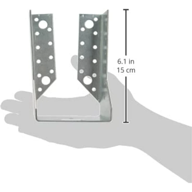 SIMPSON Balkenschuh BSIN 90x145 mm, Innenliegend, Feuerverzinkter Stahl, für Holzverbindungen, hohe Tragfähigkeit – Bild 4