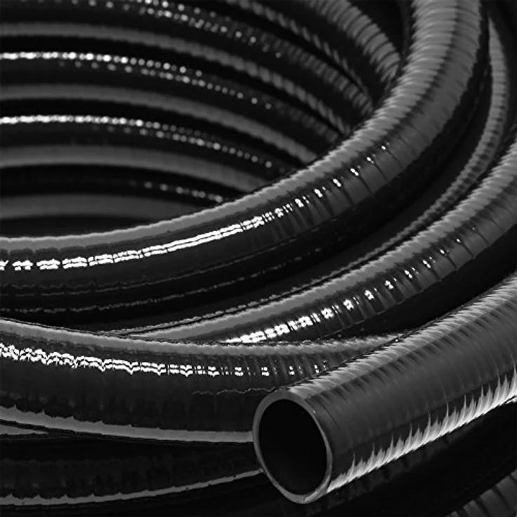 Wiltec Luisiana OM/I 25m flexibler Teichschlauch Ø32mm, 320g/m - Druck- und Saugschlauch, temperaturbeständig von -5 °C bis 60 °C, mikrobenresistent, UV-beständig – Bild 1