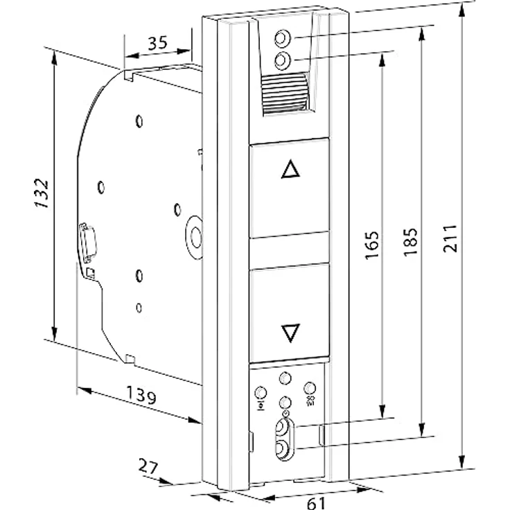 HOMEPILOT - Gurtwickler RolloTron pure | Elektrischer Gurtwickler zur bequemen Rolladensteuerung. Rolladen Zubehör - auch zum Nachrüsten geeignet! Zugleistung: 45 kg – Bild 3