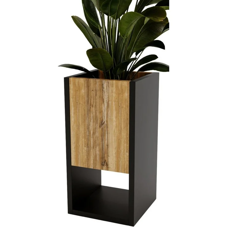 CraftPAK Blumenständer für Innenräume, Pflanzkasten 45x22,6x22,6cm, solide Konstruktion, elegantes Design – Bild 1