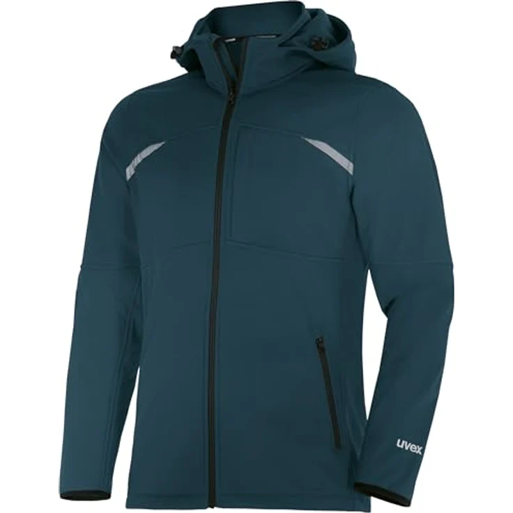 Uvex Sports, Softshelljacke uvex suXXeed craft, ergonomische Passform, sportliches Design, blau, nachtblau, XXL – Bild 1